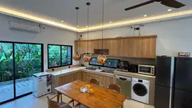Tropical modern house in Tabanan with sunset view