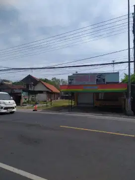 Dijual tanal 0 meter jalan raya kapas, bojonegor