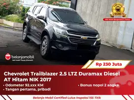 [ GARANSI 5TH ] Chevrolet Trailblazer 2.5 LTZ Duramax AT 2017/2018
