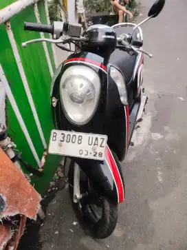 Honda Scoopy F1 th 2013 plat 2028 mesin halus