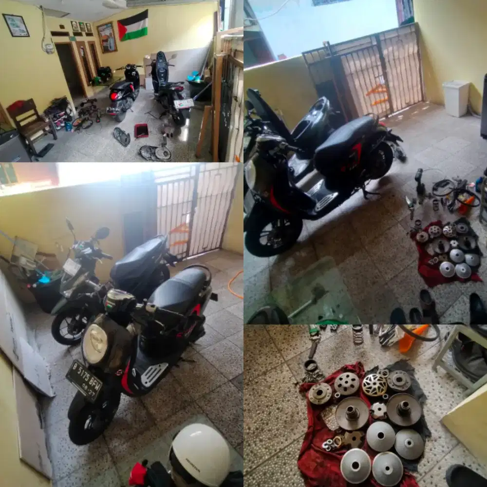 Terima jasa servis motor panggilan.
