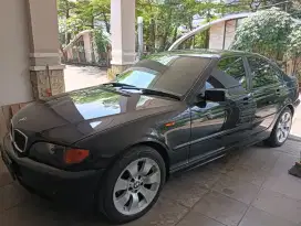 Jual untuk kebutuhan umroh,BMW E46 N42 AT Tahun 2003, Hitam, Triptonik