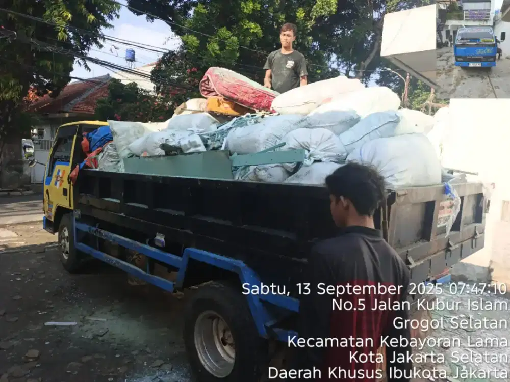 Jasa buang sampah proyek dan pengurugan