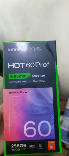 Infinix hot 60pro+ 8/256gb