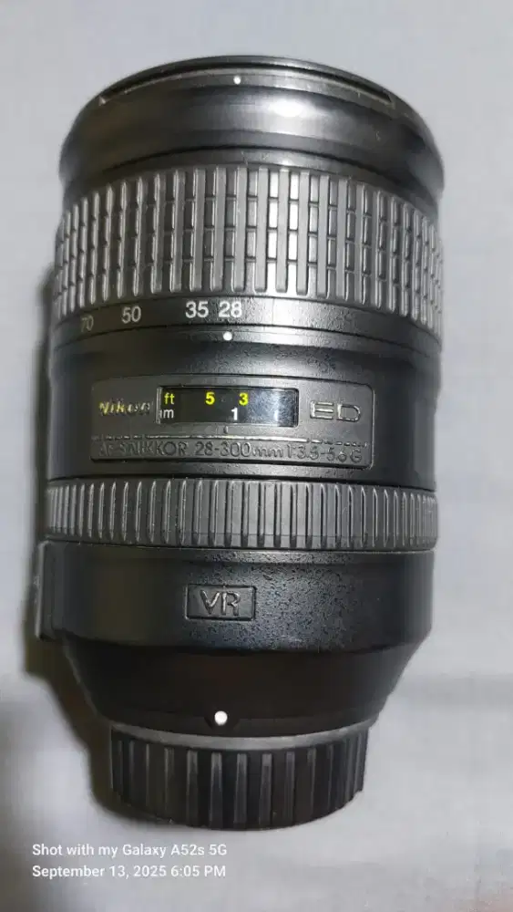 Lensa Nikon AF-S 28-300 f3.5-5.6 ex Alta