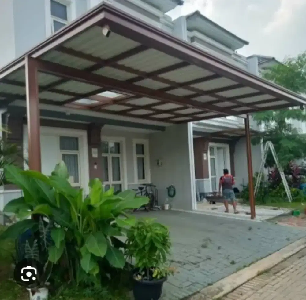 Kanopi atap alderon