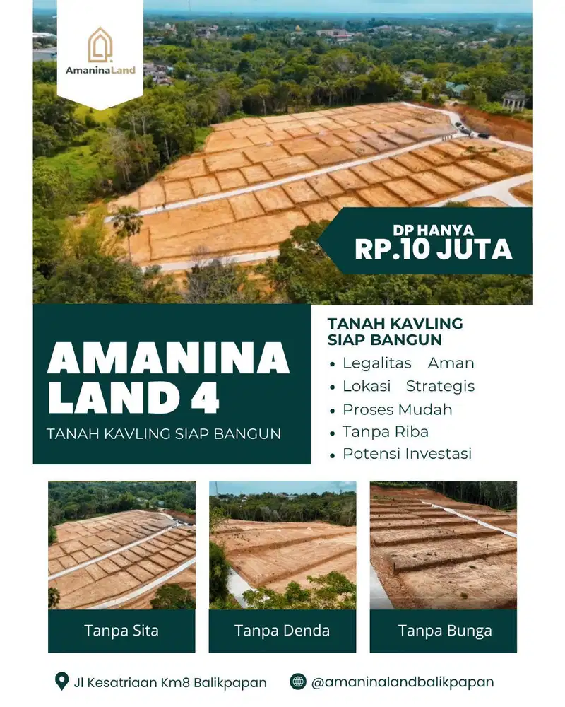 kavling SHM dekat dengan 3 kampus besar