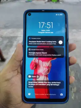 BU Redmi Note 9 4+1/64 Sudah Direset