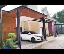 Kanopi terpasang rapih