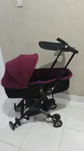 Stroller pockit bassinest