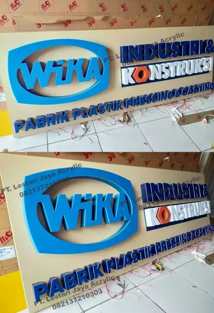 Papan Nama bogor | Huruf timbul