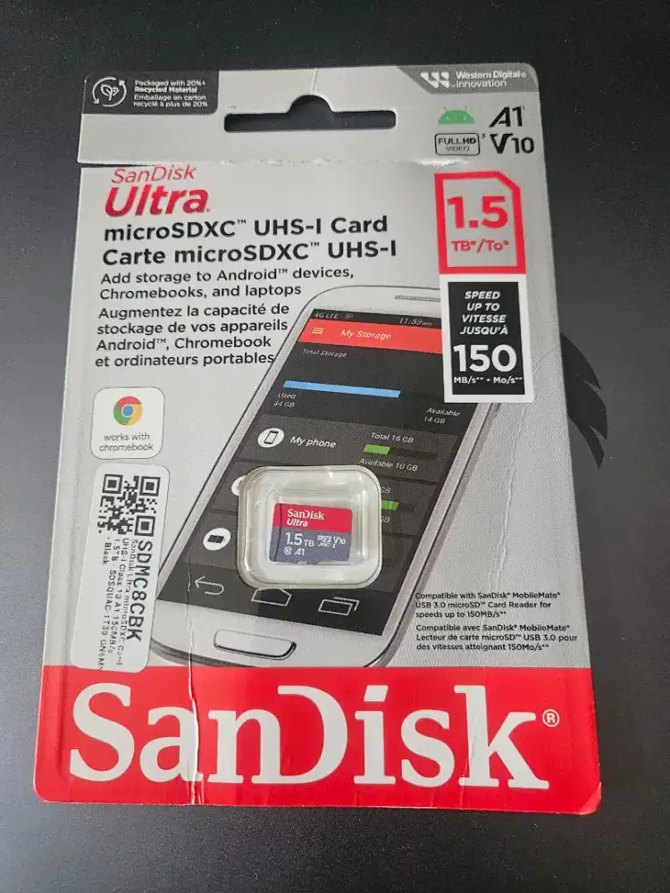 Micro SD Sandisk 1.5 TB