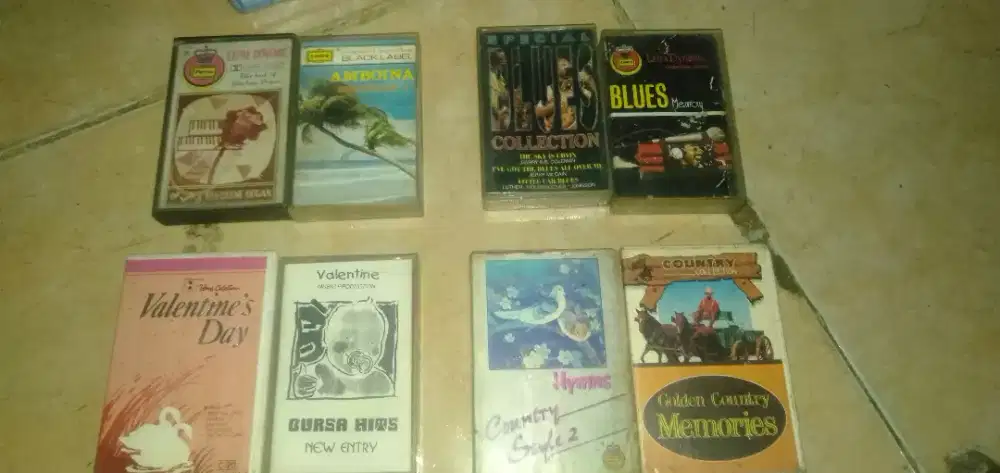 Slhkn plh slh 1 psg dr kaset pita lagu lawas kond bgs hrg murah sj cpt