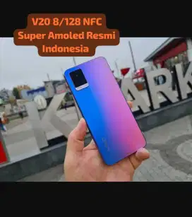Vivo V20 8/128 Fullset Super Amoled Resmi Indonesia