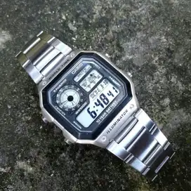 JAM TANGAN CASIO PRIA AE-1200WHD-1A DIGITAL ORIGINAL GARANSI