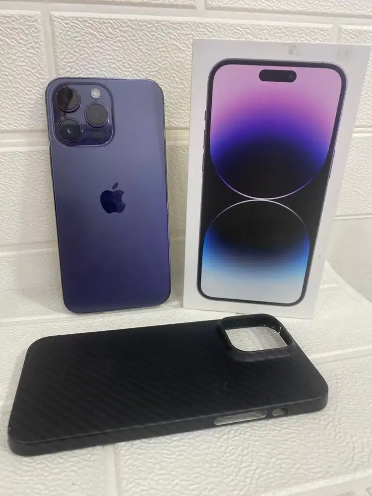 Iphone 14 pro max 128G ibox bh84% murni mulus full set original