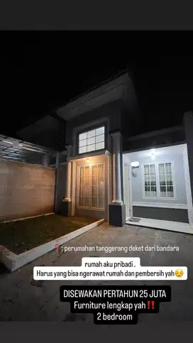 RUMAH DIKONTRAKAN PERTAHUN