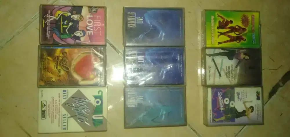 Slhkn plh slh 1 paket isi 3 kaset pita lagu lawas kond bgs murah sj