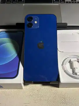 Iphone 12 128gb BEACUKAI (sinyal permanen) Blue