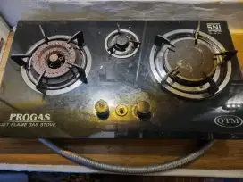 Kompor tanam dan tabung gas