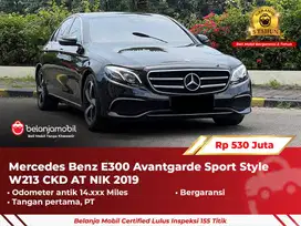 [ GARANSI 5TH ] Mercedes Benz Mercy E300 E 300 Avantgarde W213 2019/20
