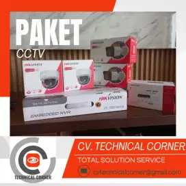 Paket CCTV lengkap plus Pemasangan