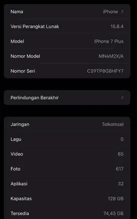 iPhone 7+ 128 GB