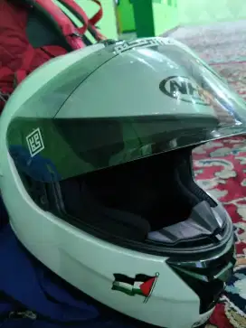 HELM NHK MARK 1 PEARL WHITE