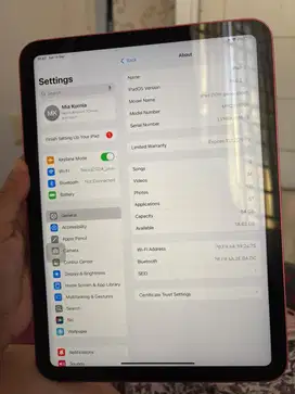 Ipad gen 10 64gb pink ibox