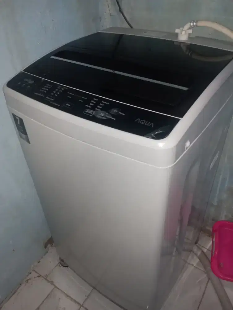 Mesin cuci aqua 1 tabung