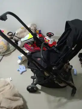 Jual stroller warna hitam