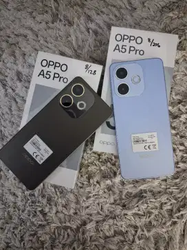 PROMO OPPO A5 PRO 5G 8/256 NEW SEGEL GARANSI RESMI MURAHH