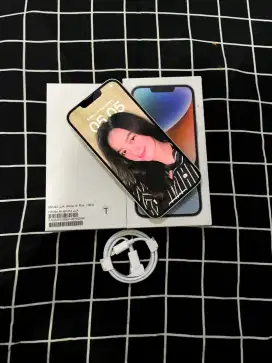 IPHONE 14 128 Fullset BH84% nominus INTER (SIMLOCK) rsim tanem