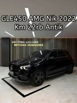 Mercedes Benz GLE 450 GLE450 AMG 2022 Hitam Mercy B19NH Km22rb