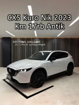 MAZDA CX5 KURO Edition AT 2023 Putih Km17rb AD1787EU