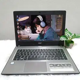 ACER ASPIRE E5 476 CORE I3 7020U RAM 8GB SSD 256GB LAYAR 14.0 INCH
