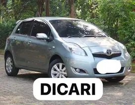 Di Cari Toyota Yaris Tahun 2009 ke atas Yaris 2011