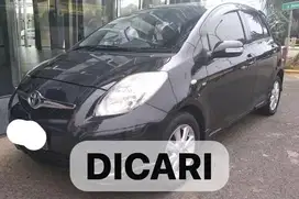 Di Cari Toyota Yaris Tahun 2009 ke atas Yaris 2011