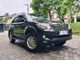 Dijual Toyota Fortuner Tipe 2.7 G/ Tahun 2013/ Hitam/ Harga Cash 210jt