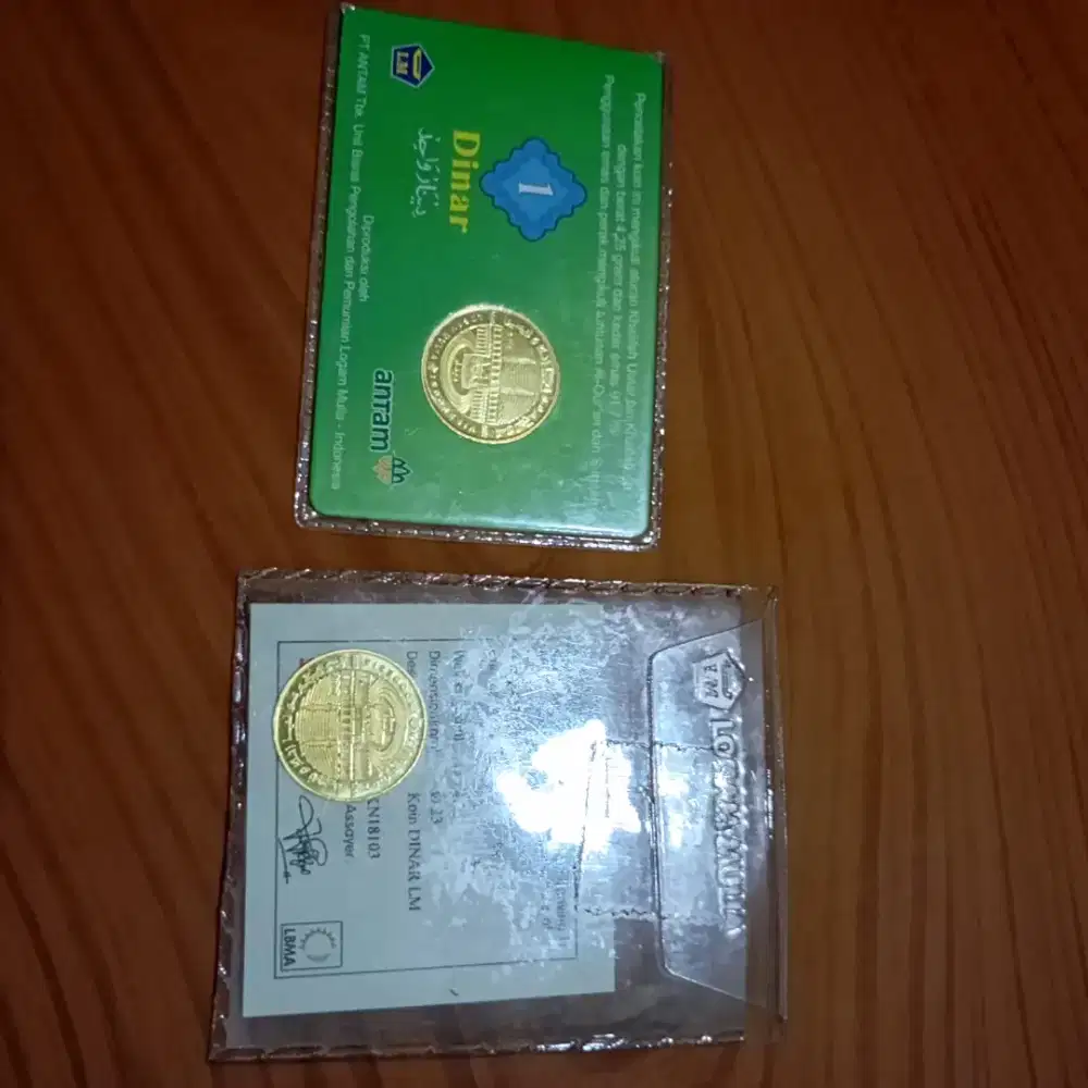 DINAR ANTAM KOIN EMAS