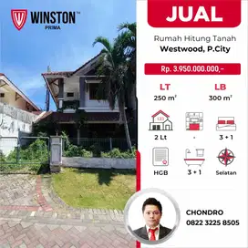 Dijual rumah hitung tanah di Pakuwon city di Pakuwon