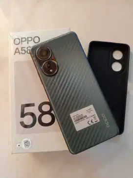Oppo a58 ram 8/128gb fullset