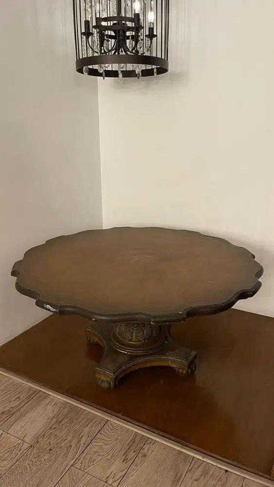 Coffee Table coklat kayu