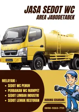 Jasa Sedot WC Kembangan Jakarta Barat Dan Sekitarnya 345 rb