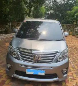 TOYOTA ALPHARD TAHUN 2013 SLVR PREMIUM SOUND PAJAK HIDUP NAMA SENDIRI