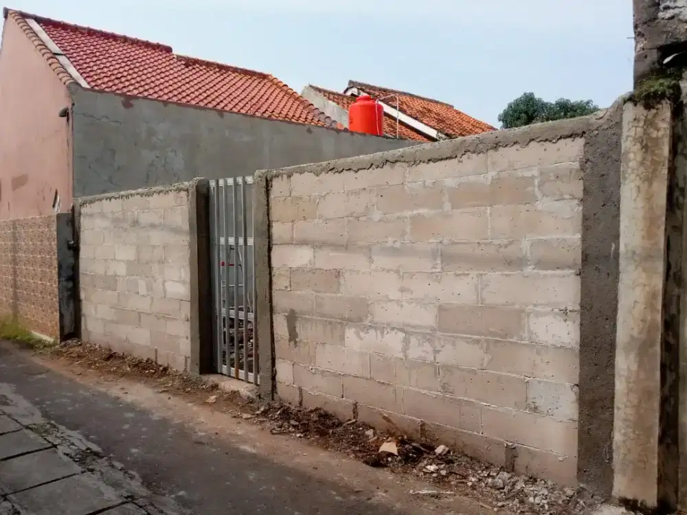 Dijual tanah sudah dipagar - Cilodong Jawa Barat