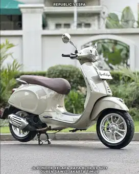 DIJUAL VESPA PRIMAVERA 150 IGET ABS LED THN 2019 PERFECT CONDITION