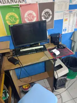 Jual 3 barang sekaligus pc, scanner dan alat sablon