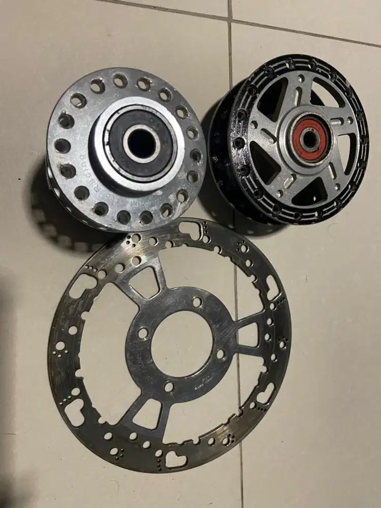 Tromol depan belakang