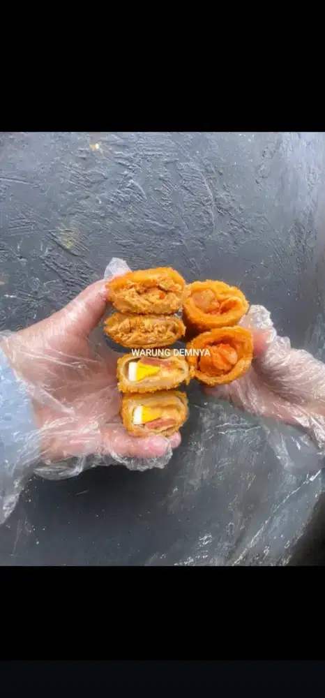 risoles mentahnya ada isi